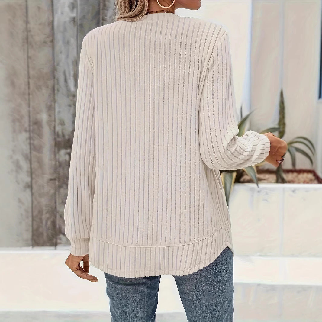 The Abigail Loose Crewneck Top