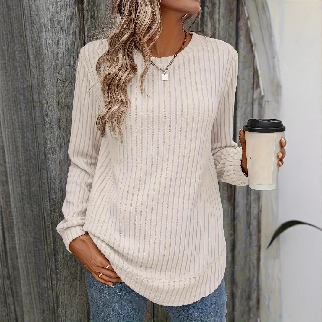 The Abigail Loose Crewneck Top