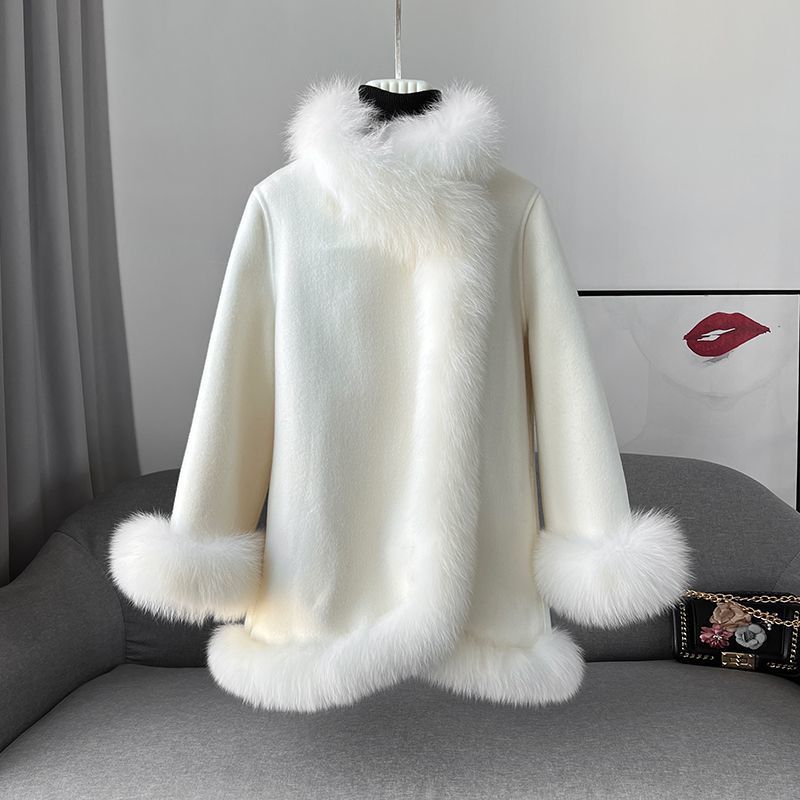 The Anna Reversible Cloak Coat