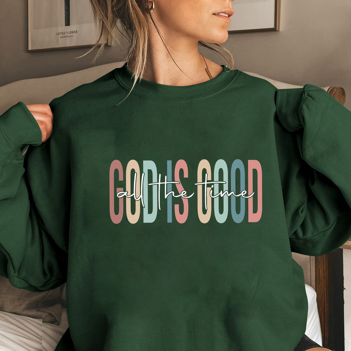 The Ruth Cotton Crewneck Sweater
