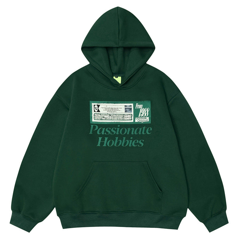 The Ezra Retro Print Hoodie