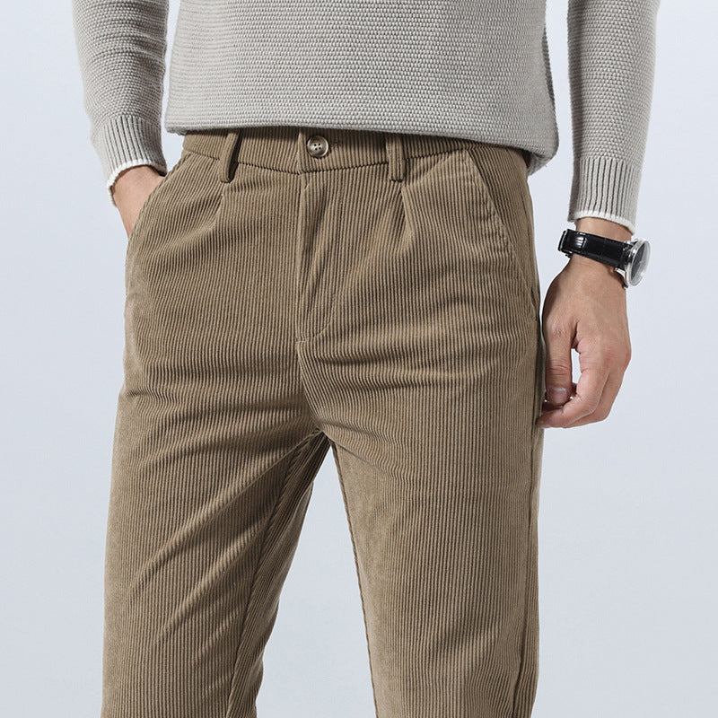 The Aaron Light Corduroy Trousers