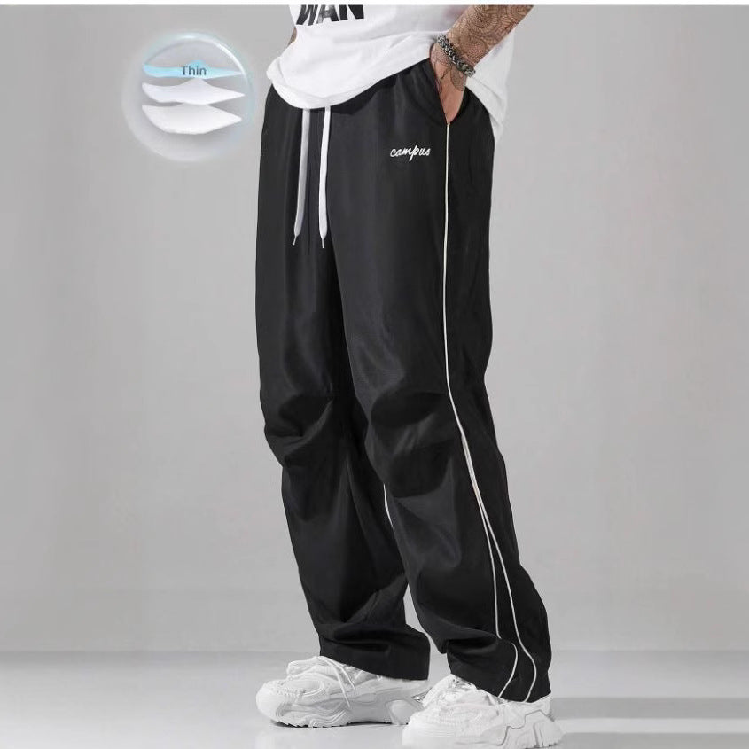 The Philip Loose Sports Pants – Black
