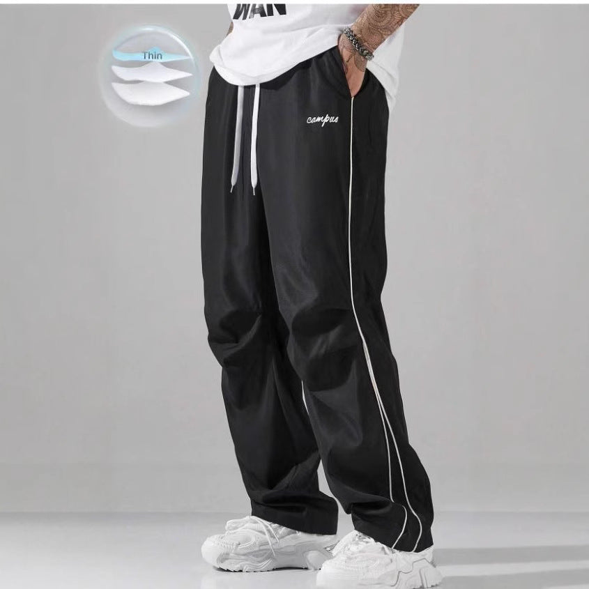 The Philip Loose Sports Pants – Black