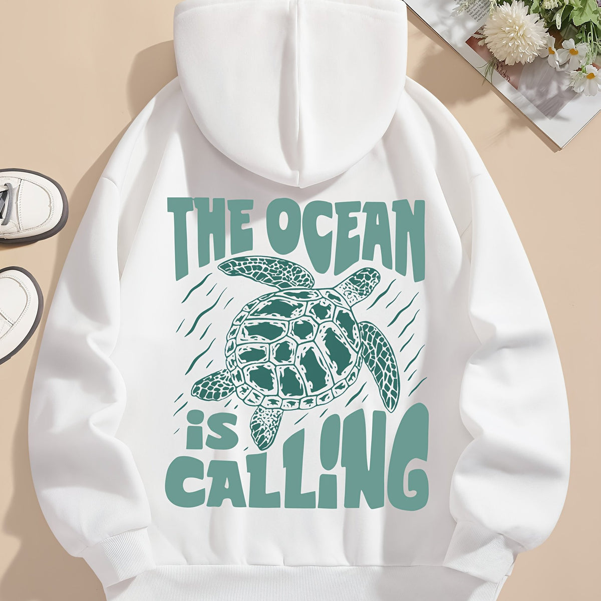 The Eden Turtle Print Hoodie