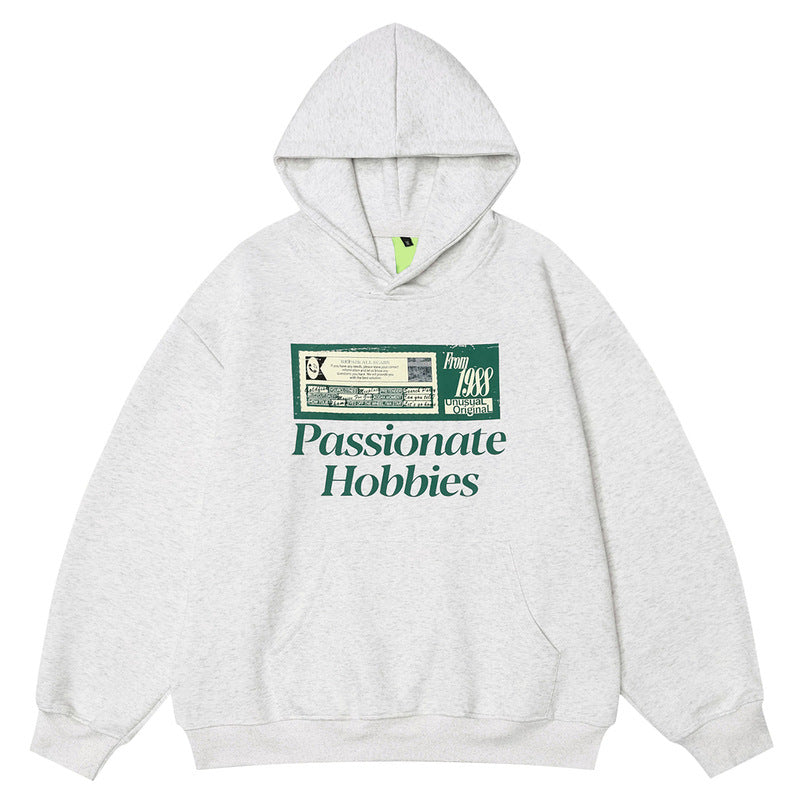 The Ezra Retro Print Hoodie
