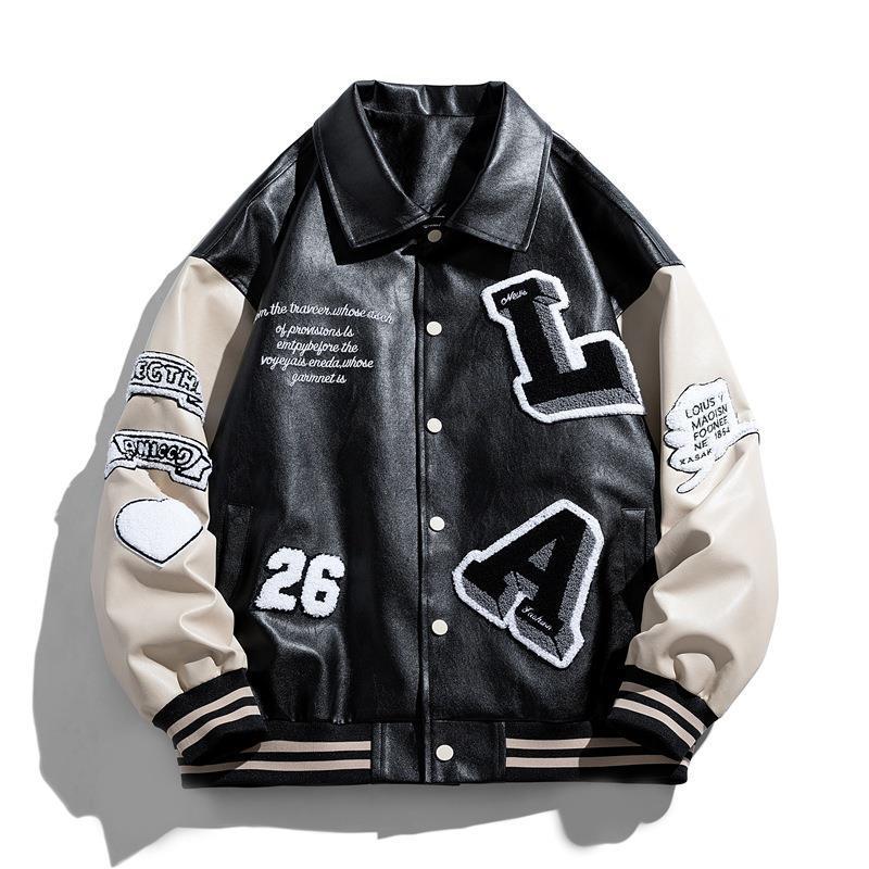 The David Varsity PU Jacket
