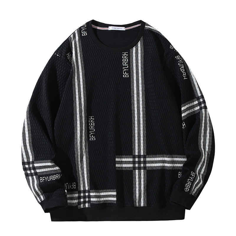 The Jonah Striped Fleece-Lined Sweater