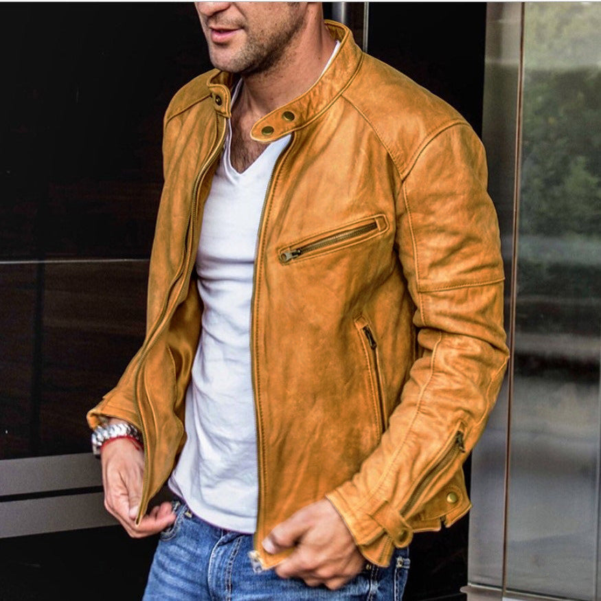 The Samson Faux-Leather Jacket