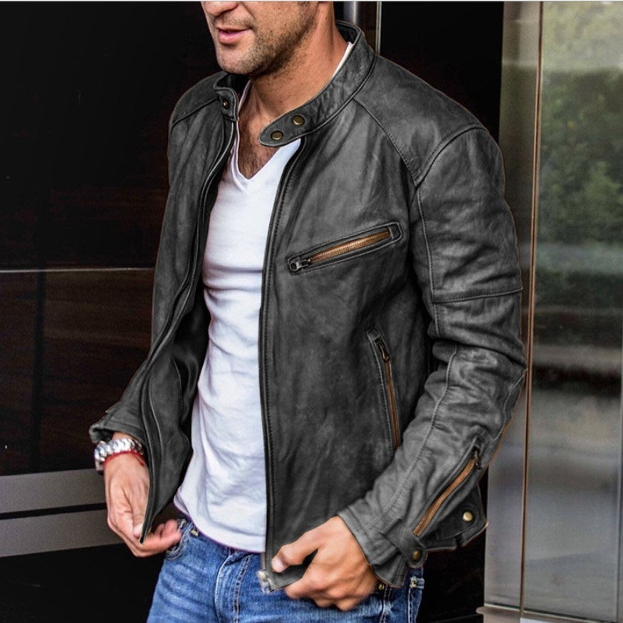 The Samson Faux-Leather Jacket
