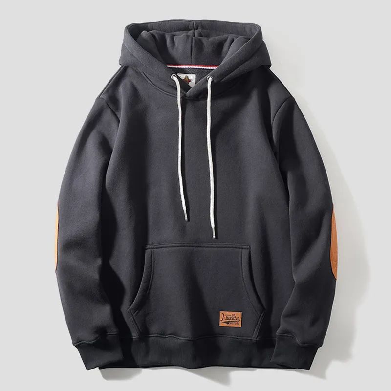 The Elijah Embroidered Hoodie Coat